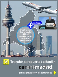 Recogida personalizada en el Aeropuerto y traslado al centro de Madrid